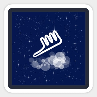 comb, hairstyle, style, stylist, barber, barbershop, hair, technology, light, universe, cosmos, galaxy, shine, concept Sticker